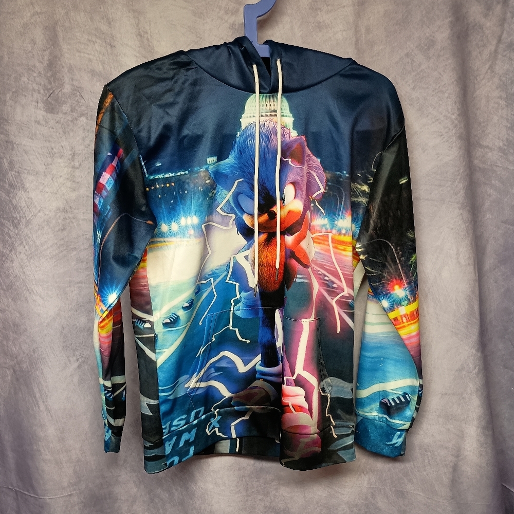 Sonic The Hedgehog Colorful‎ Hoodie